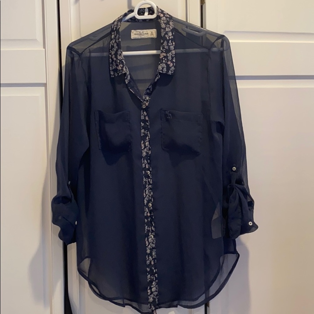Abercrombie and Fitch button down blouse